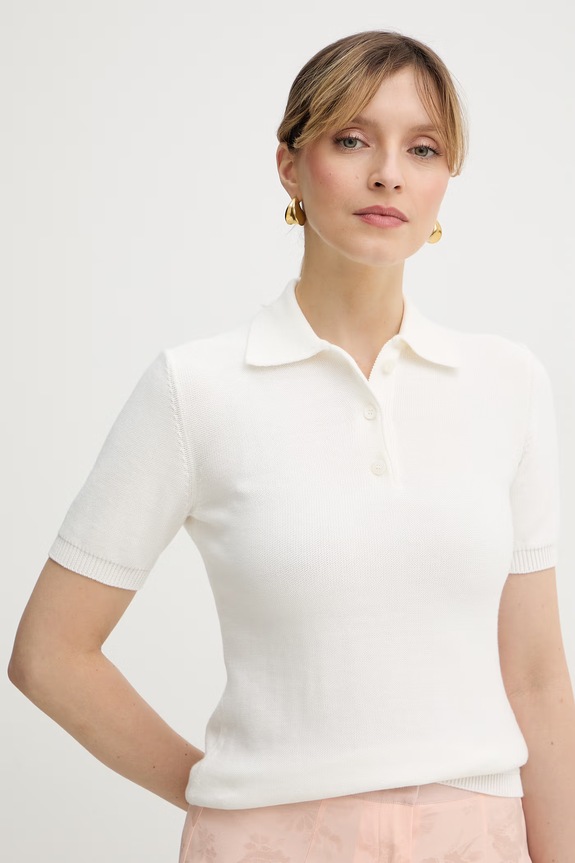 MM by Max Mara polo CARIOCA beżowy 2616361137600