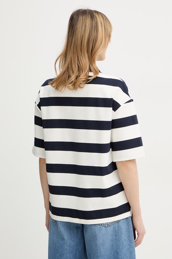 Odzież MM by Max Mara polo ABETAIA 2616951017600 granatowy