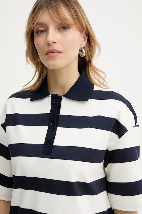 MM by Max Mara polo ABETAIA granatowy 2616951017600