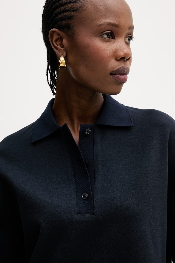 Polo tričko MM by MaxMara ABETAIA námořnická modř 2616951017600