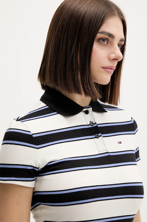 Polo tričko Tommy Jeans čierna DW0DW21931