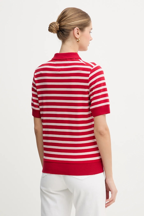 Îmbrăcăminte Tommy Hilfiger tricou polo WW0WW47853 rosu