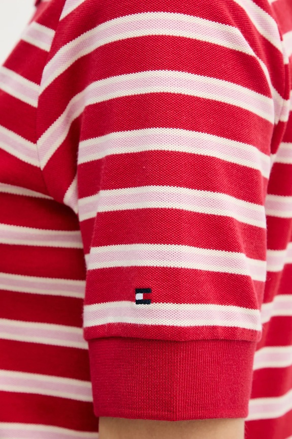 Tommy Hilfiger tricou polo WW0WW47853 rosu