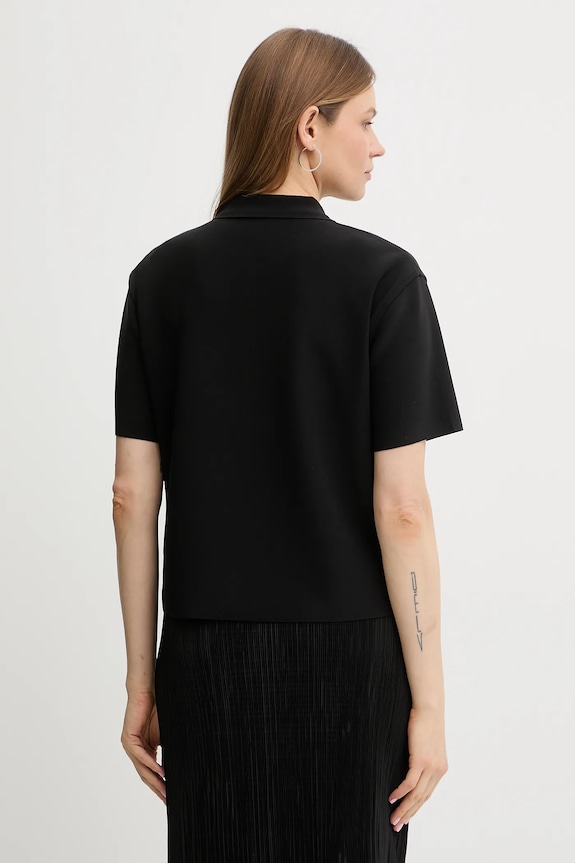 Oblečenie Polo tričko Calvin Klein LV044E241G čierna