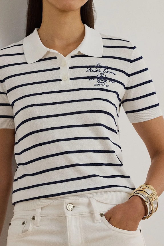 Lauren Ralph Lauren polo biały 200P03506