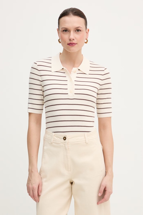Mos Mosh tricou polo Caliz curele maro 176710