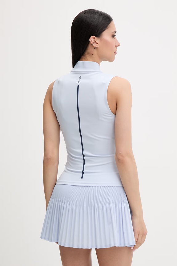 Odzież Lacoste top damski PF0202 niebieski