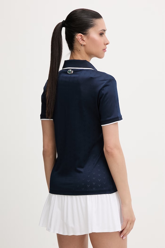 Odzież Lacoste polo damskie PF0232 granatowy