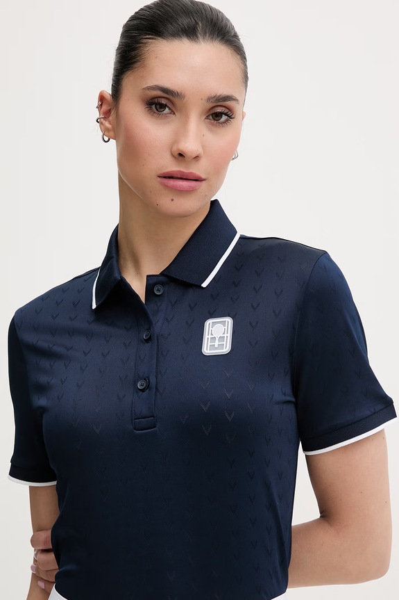 Lacoste polo damskie granatowy PF0232