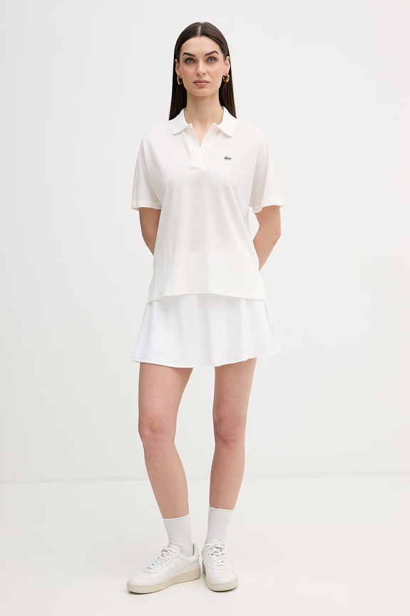 Lacoste polo PF1123 biały SS26
