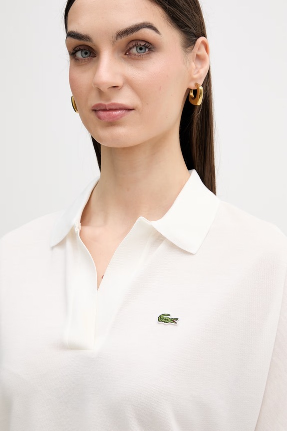 Lacoste polo biały PF1123