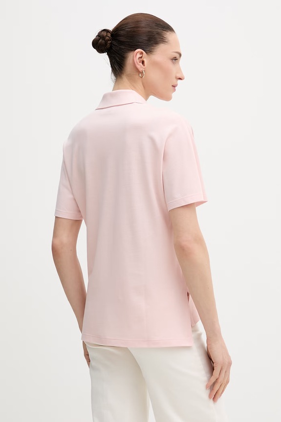 Одяг Поло Lacoste PF1123 рожевий