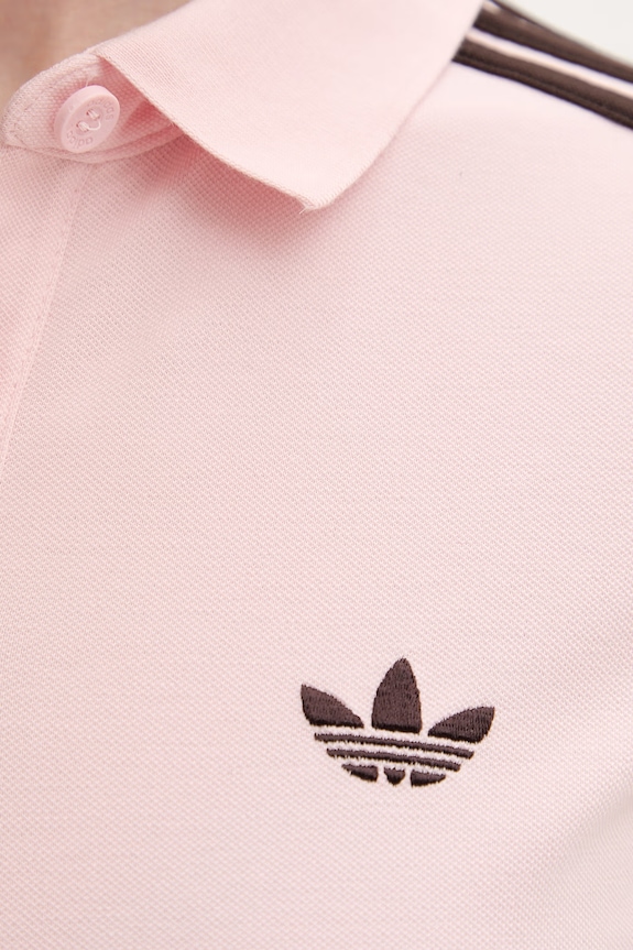 adidas Originals polo za žene od pamuka KD3699 roza
