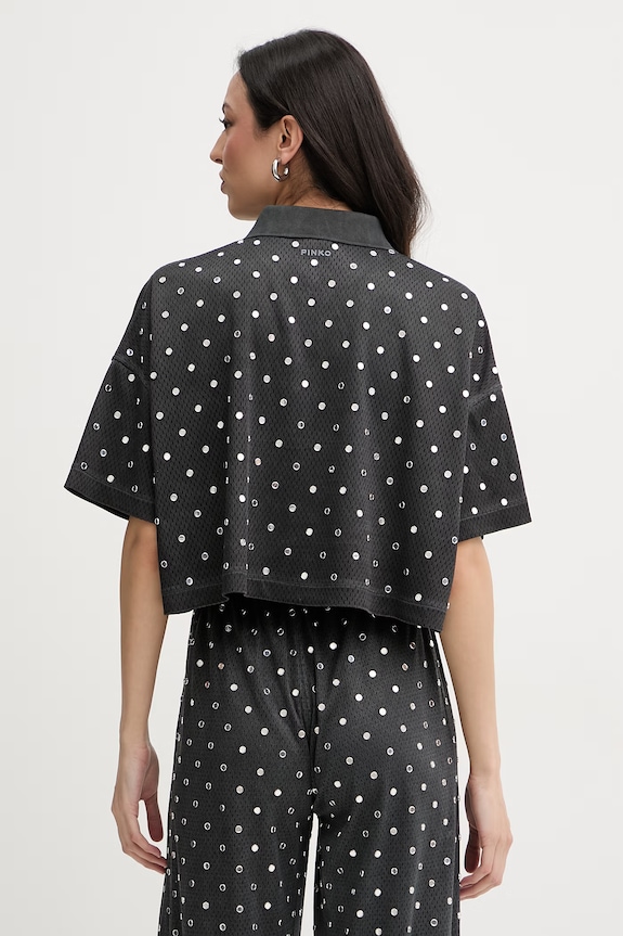 Oblačila Pinko Polo majica ženski 106855.A3BC siva