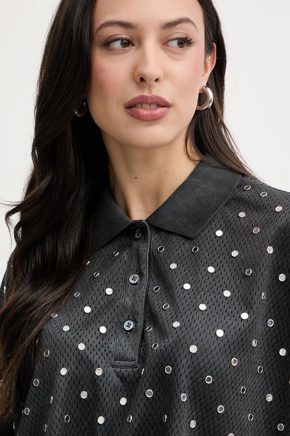 Pinko Polo majica ženski siva 106855.A3BC