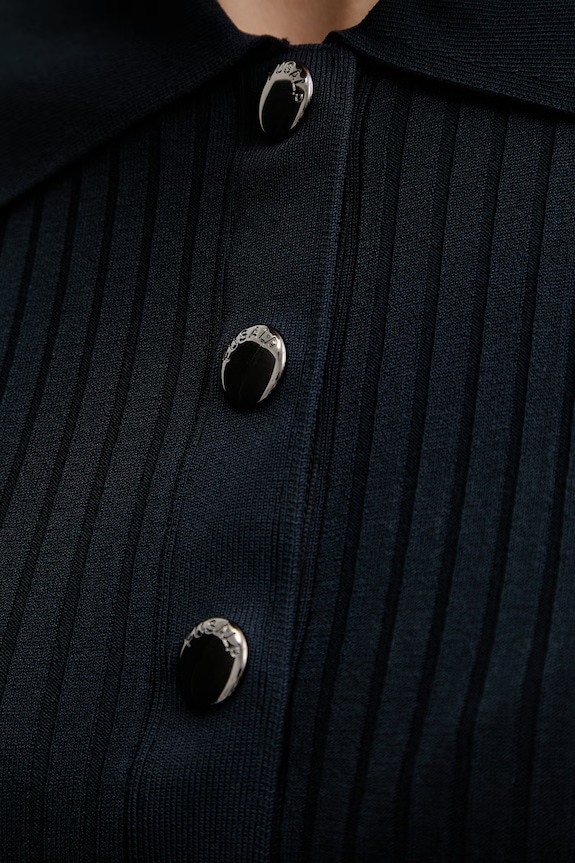 Fusalp polo da donna con viscosa vera F1114 blu navy