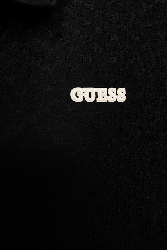 Guess tricou polo CLARA V6GP12.K3044 negru