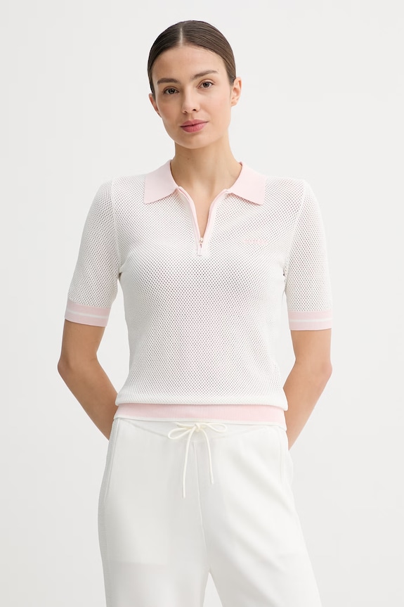 Guess polo tričko dámske GABRY béžová V6GR04.Z0725