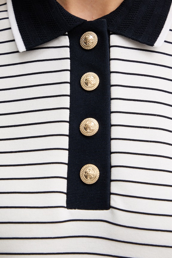 Guess polo damskie ALPHONSINE W6GP17.K2946 biały