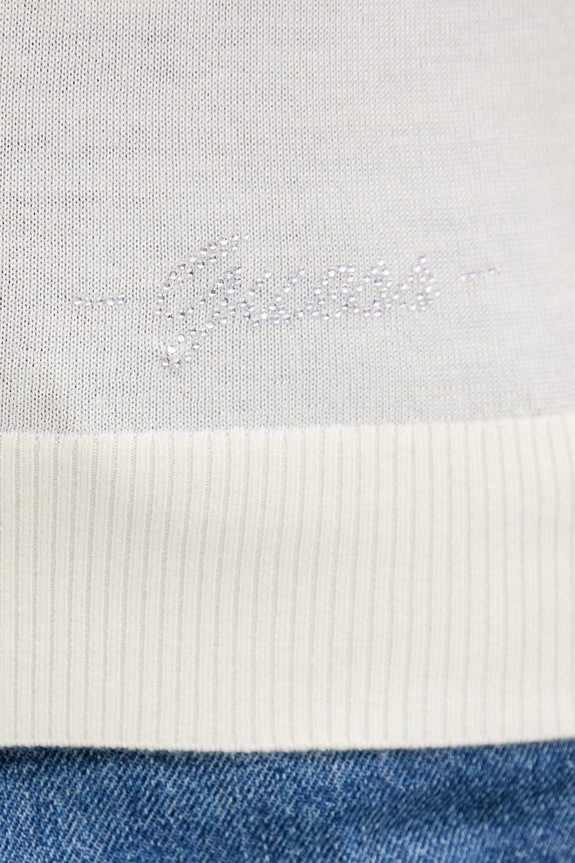 Guess polo femeiesc din lână W6GR03.Z0583 bej