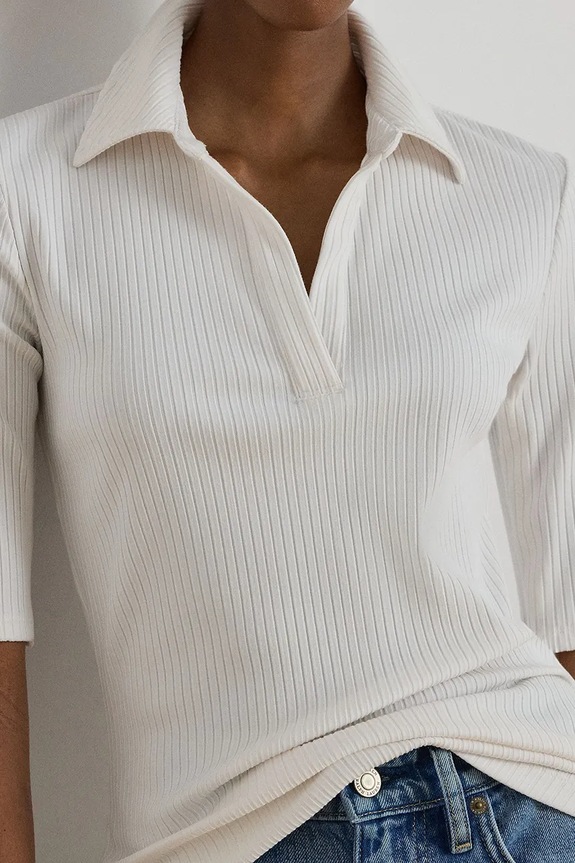 Lauren Ralph Lauren polo pentru femei alb 200P10120