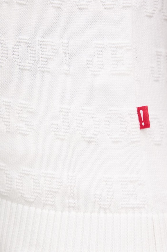 Joop! polo tricotat pentru femei, din bumbac 30102024 alb