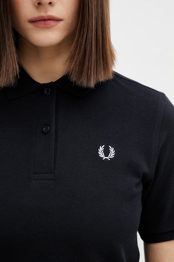 Fred Perry polo in cotone blu navy G6000