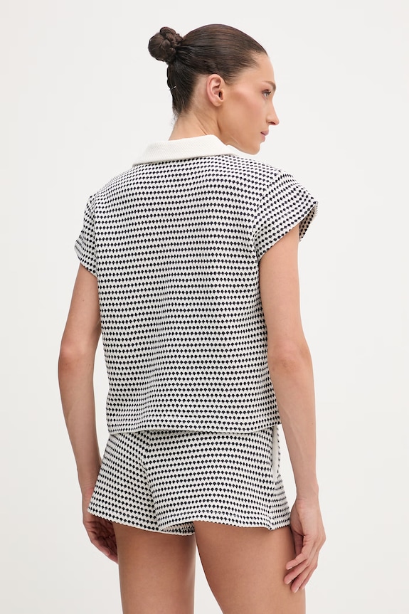 Îmbrăcăminte Karl Lagerfeld polo pentru femei B2W46058 bleumarin