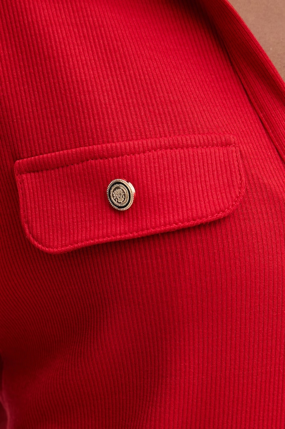 Morgan Polo da donna DROSSO rosso