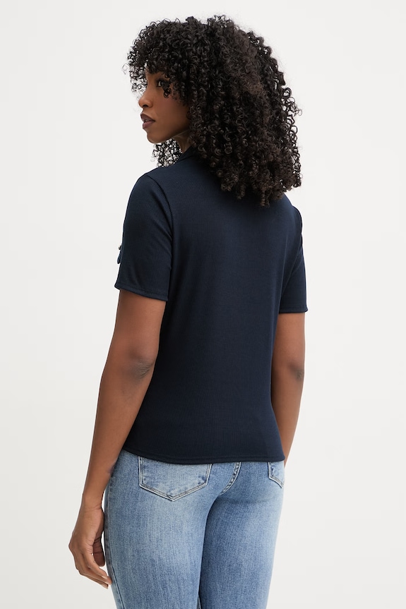Abbigliamento Morgan polo da donna DROSSO blu navy