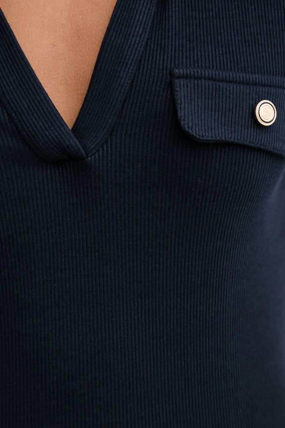 Morgan polo da donna DROSSO blu navy