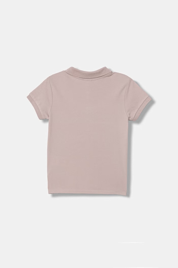 United Colors of Benetton polo pentru copii, din bumbac cu elastan 3WG9G300A.P.Stagionale roz SS26