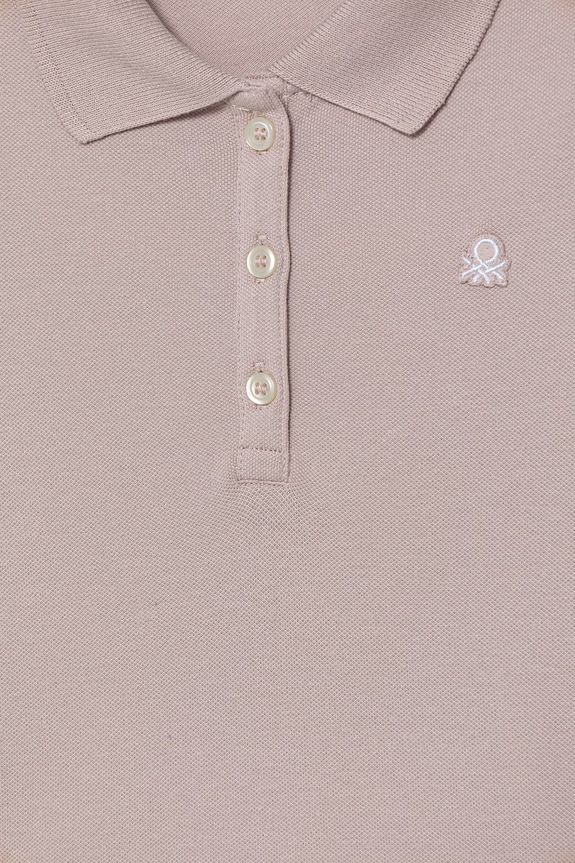 Fete United Colors of Benetton polo pentru copii, din bumbac cu elastan 3WG9G300A.P.Stagionale roz