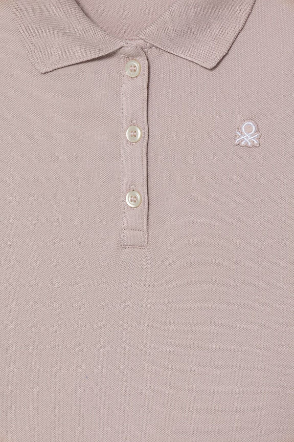 Fete United Colors of Benetton polo pentru copii, din bumbac cu elastan 3WG9G300A.P.Stagionale roz