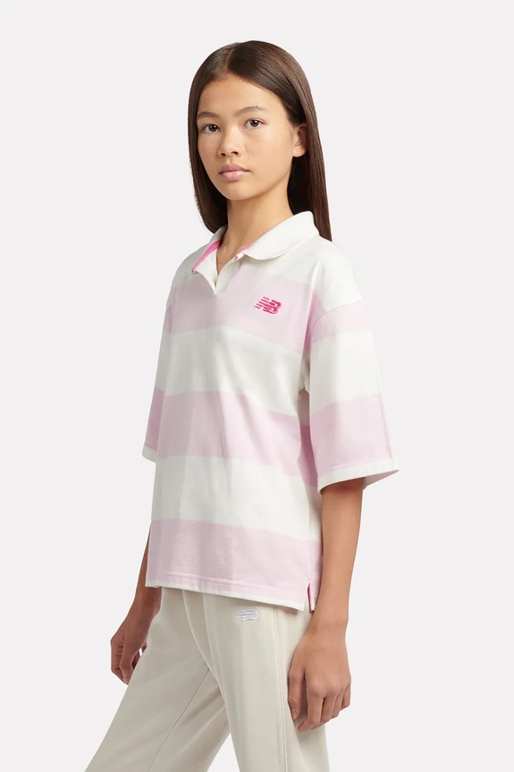 New Balance polo pentru copii, din bumbac YT61M5OK