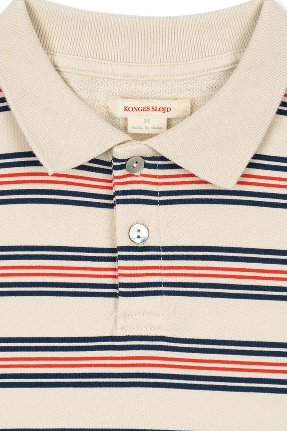 Konges Sløjd gyerek pamut póló SPOTTY SS POLO GOTS többszínű KS105090.PPY2