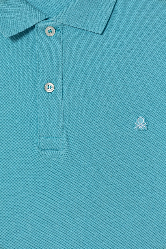 Chlapec United Colors of Benetton polo tričko detské bavlnené 3089C300Q.G.Stagionale modrá