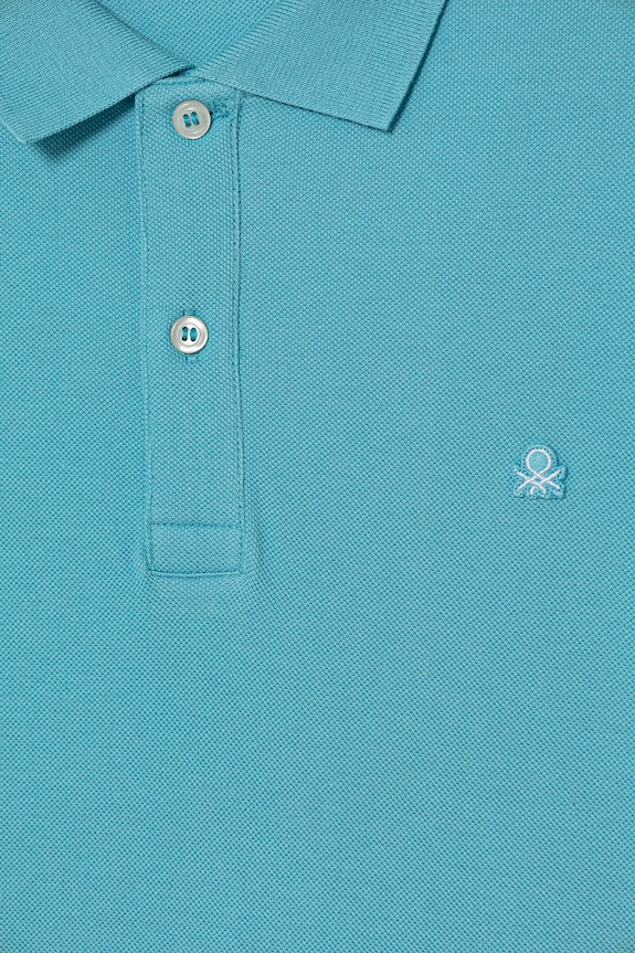 Chlapec United Colors of Benetton polo tričko detské bavlnené 3089C300Q.G.Stagionale modrá