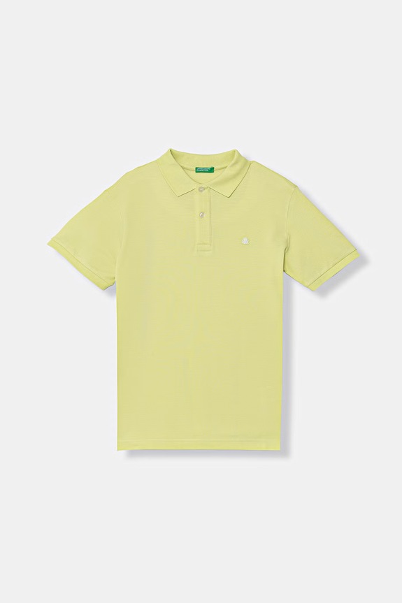 United Colors of Benetton polo tričko detské bavlnené zelená 3089C300Q.G.Stagionale