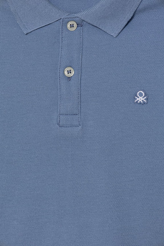 Chlapec United Colors of Benetton polo tričko detské bavlnené 3089G3008.P.Stagionale modrá