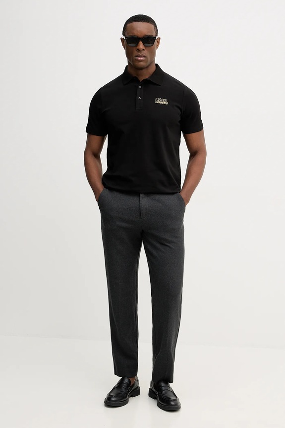 Karl Lagerfeld poló 561235.745024 fekete SS26
