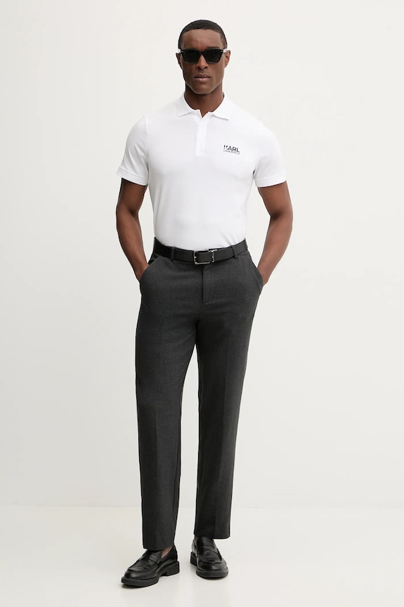 Karl Lagerfeld poló 561235.745780 fehér SS26