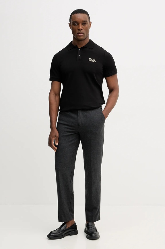 Karl Lagerfeld poló 561235.745780 fekete SS26