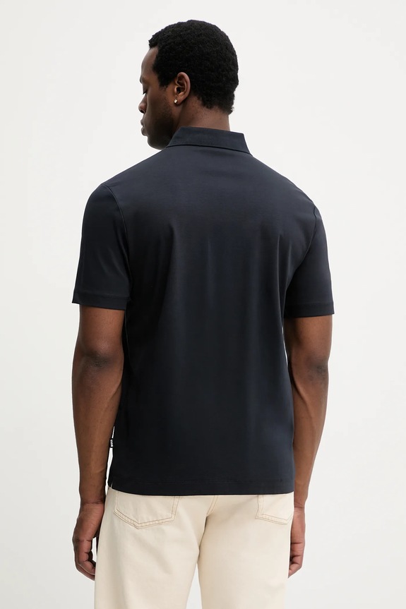 Ρούχα Βαμβακερό μπλουζάκι πόλο BOSS Arti253X 50555829 σκούρο μπλε