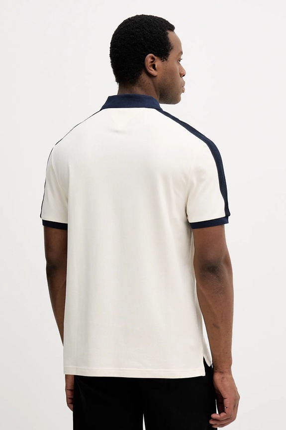 Ρούχα Πόλο Tommy Hilfiger MW0MW41622 μπεζ