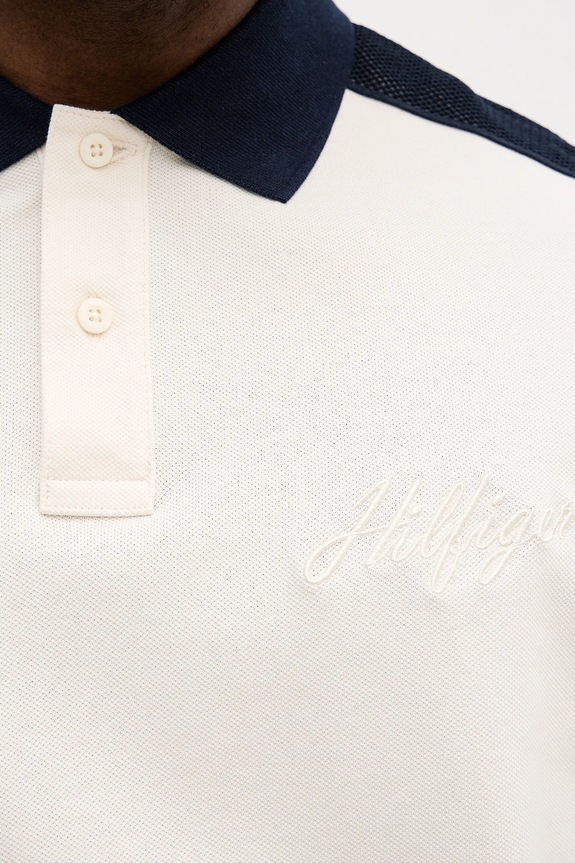 Πόλο Tommy Hilfiger MW0MW41622 μπεζ