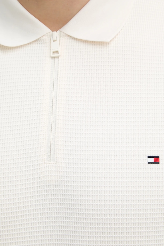 Polo tričko Tommy Hilfiger MW0MW41773 béžová