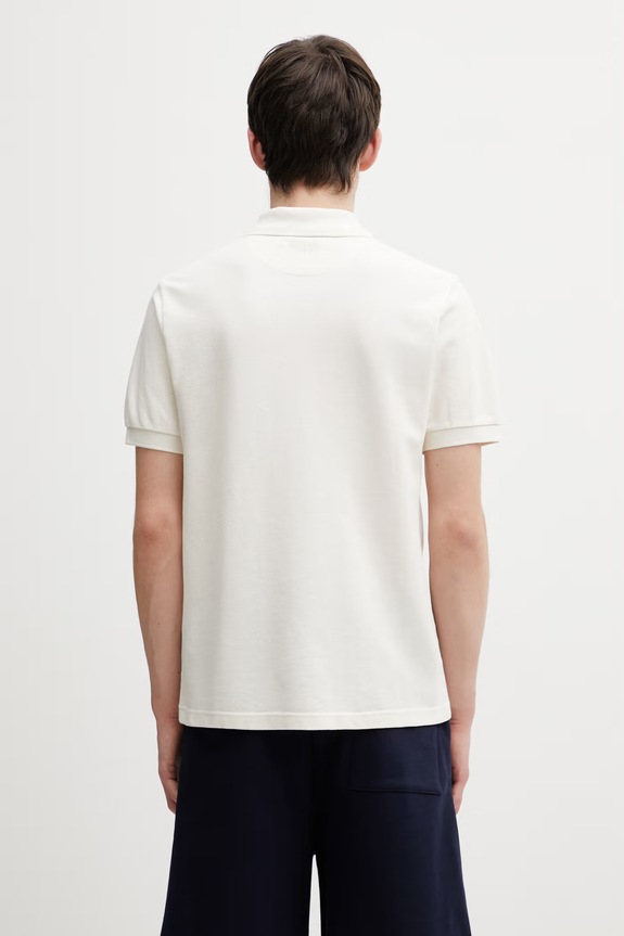 Odzież Kenzo polo bawełniane FF65PO1534PU beżowy