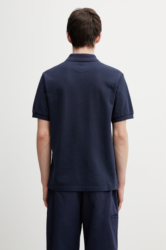 Oblečení Bavlněné polo tričko Kenzo FF65PO1534PU námořnická modř
