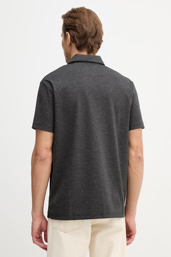 Îmbrăcăminte Guess tricou polo HEATHER M6RP03.KD501 gri